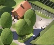 Projekt Kuźnia Kultury, widok z lotu ptaka