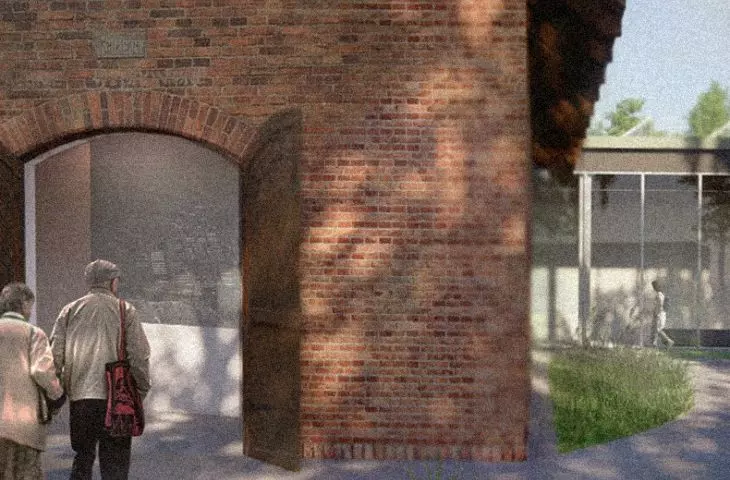 The author proposed to restore the facade of the smithy