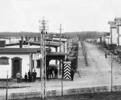 Zdjęcia koszar z 1908 roku