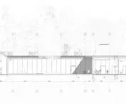 Cultural Forge project, cross section B-B