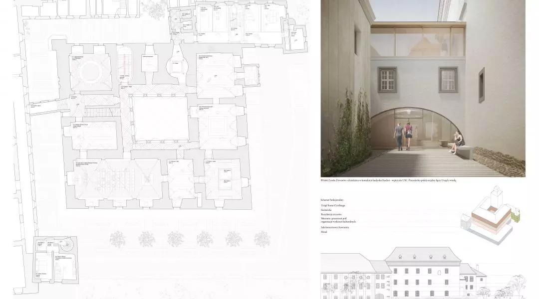 III Nagroda — Adaptacja zamku w Żarach na Międzynarodowe Centrum Kultury i Tradycji
