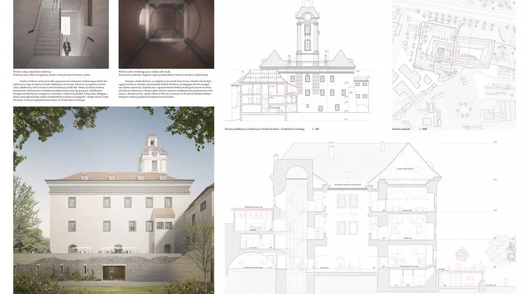 III Nagroda — Adaptacja zamku w Żarach na Międzynarodowe Centrum Kultury i Tradycji