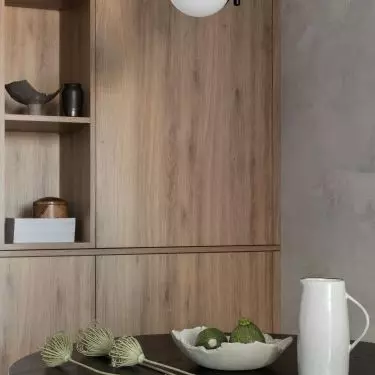 Cabinet in the living area