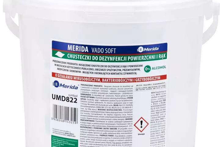 jednorazowe chusteczki dezynfekcyjne