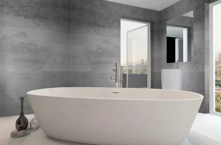 wanna na wymiar z kompozytu GFK Luxum® owalna wolnostojąca