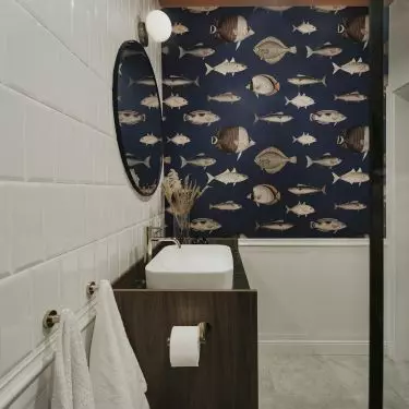 Bathroom designed by Mateusz Czeczko