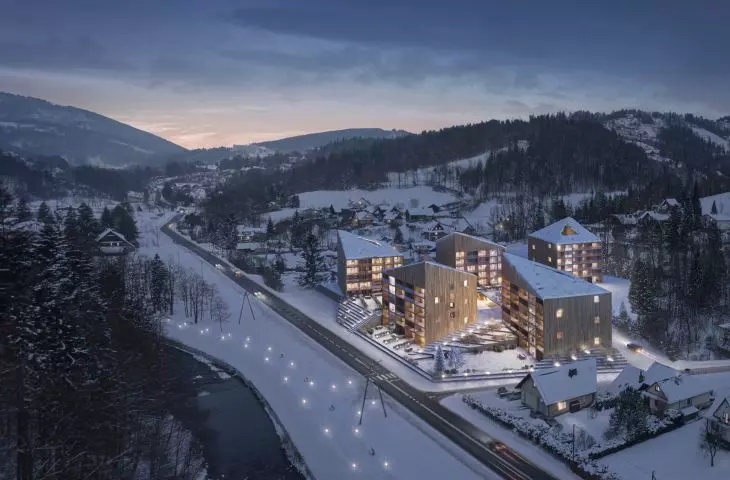 Hotel Wisła, Wisła Nowa Osada, proj.: Franta Group