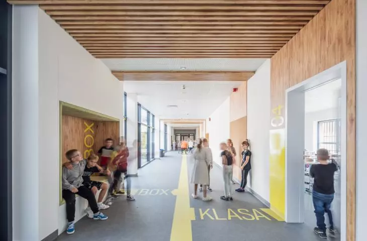  school in Baranow, design: New Architects (Jacek Nesterowicz, Adriana Was)