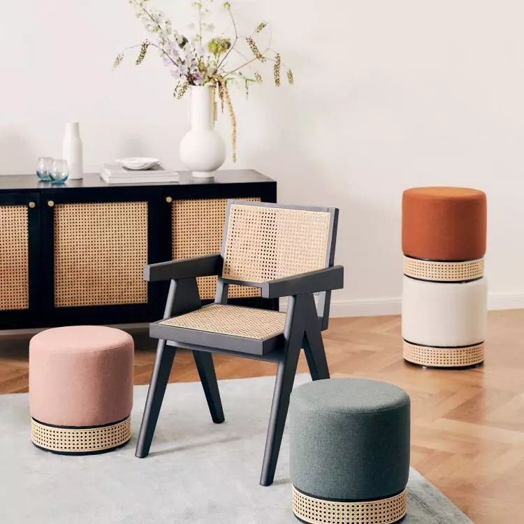 Vienna plaid chair