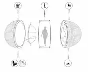 Mobile housing capsule project, scheme
