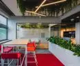 The remodeled space has abandoned small offices in favor of open space and conference rooms