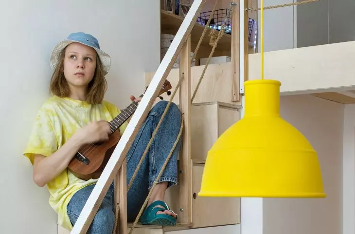 Mezzanine in the children's room