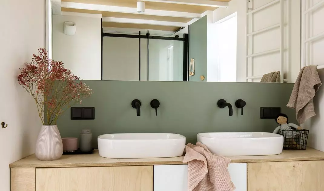 The girls' bathroom