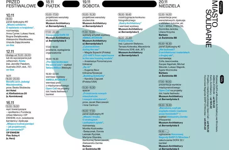 festival program