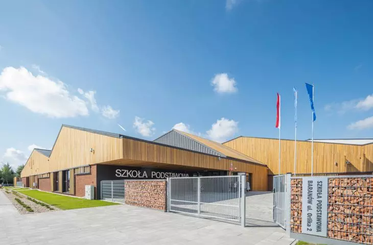 Educational and sports complex in Baranov