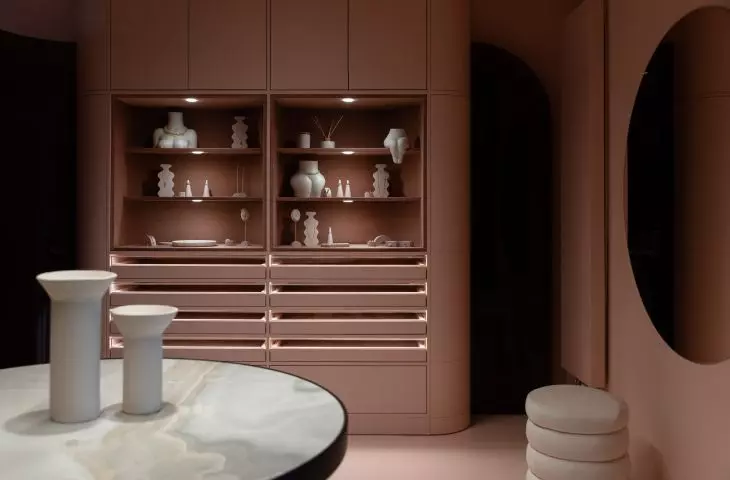 The display part of the boutique