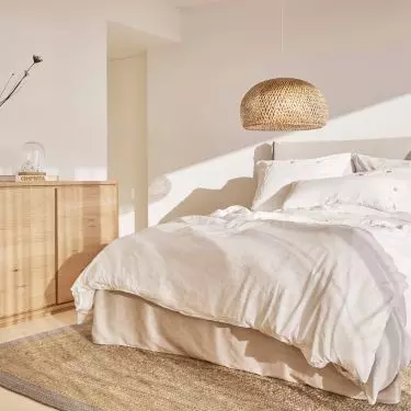 Bedroom in minimalist style
