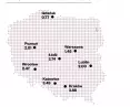 How Poland's largest cities are polluted - Benzo(a)pyrene.