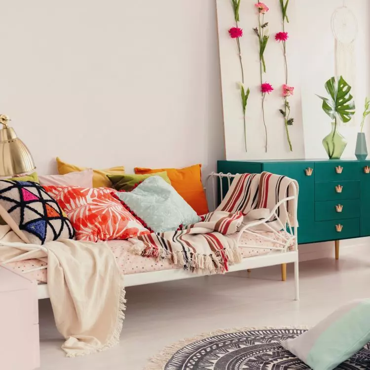 Mix of colors creates energetic styling
