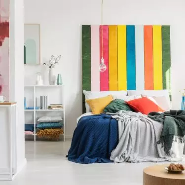 Intense colors create interesting styling