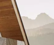 Enclave of Glades in Koscielsk, roof detail