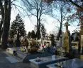 An example of the surroundings of a Polish cemetery