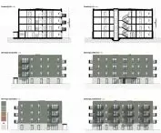 Budynki TBS, Kalisz, ul. Długosza, wizualizacja, proj. todos. architekci