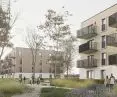 TBS buildings, Kalisz, Długosza Street, visualization, proj. todos. architekci