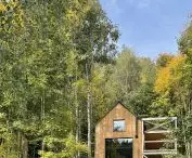 The houses were located on a slope