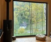 Open glazing is an important element of the house