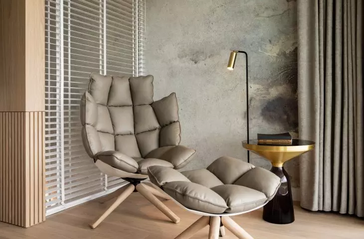Armchair in the bedroom
