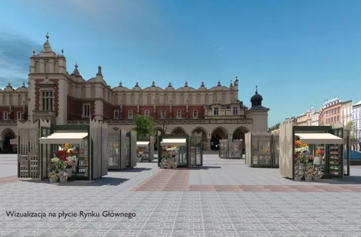 Wizualizacje miasta, pokazują już pawilony po pełnym wprowadzeniu