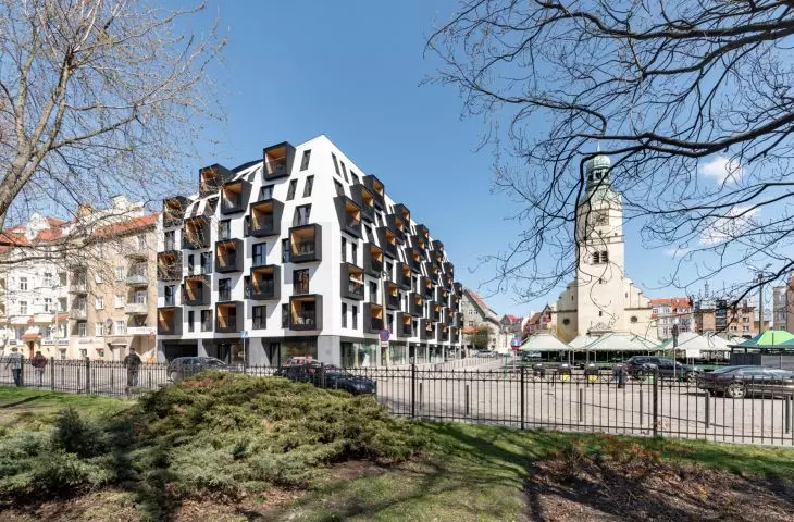 Tenement house at Rynek Wildecki, Poznań, proj.: Ultra Architects