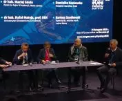 From left: Rafał Matyja, Maciej Gdula, Dominika Kozłowska, Bartosz Szydłowski, Tomasz Janowski