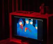 Headquarters and Natalia Budnik used thermal imaging cameras
