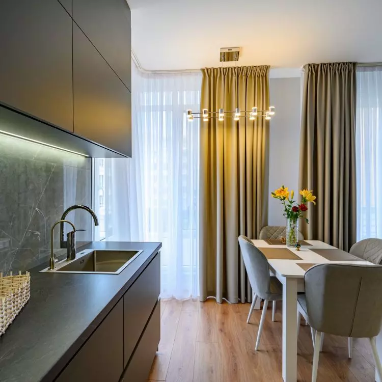 LED lighting in the kitchen