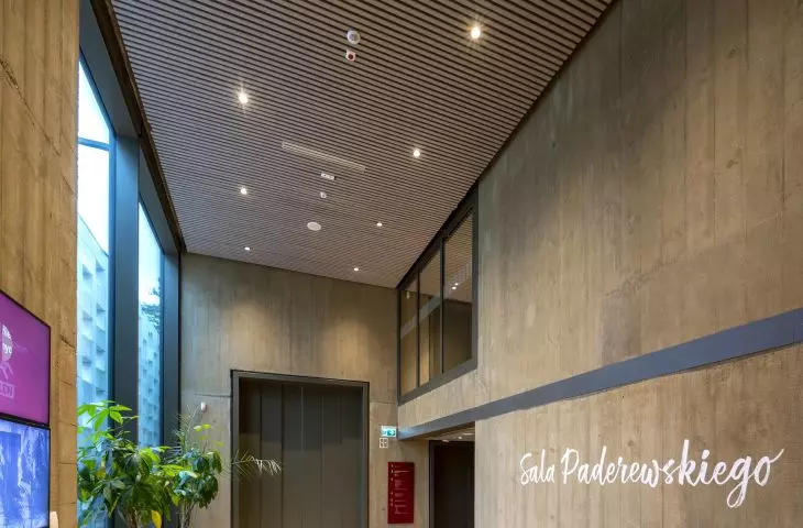 Pilsudski Museum in Sulejówek, HeartFelt Linear ceiling