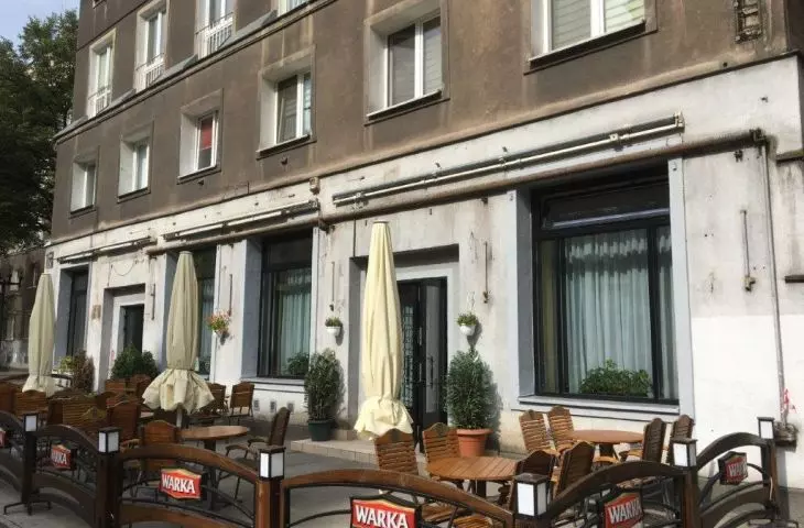 The facade of the restaurant, which will undergo renovation