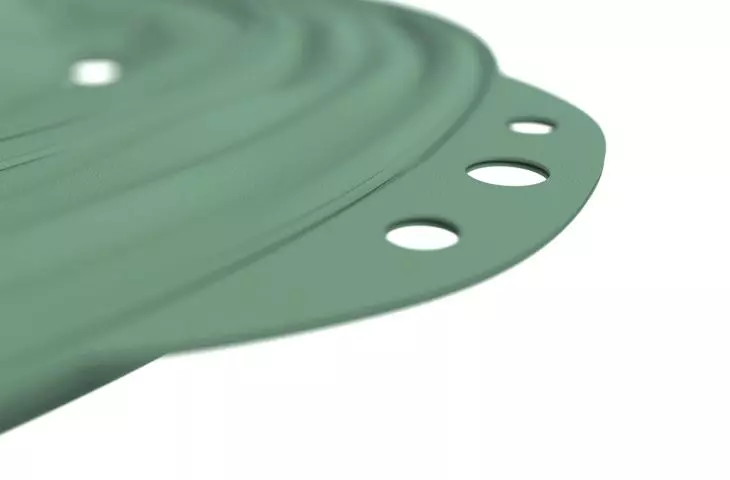 Designed holes make it easy to fix the island