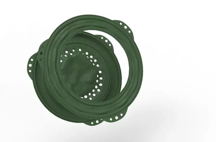 Kwapromek consists of two elements, manufactured and joined by a thermoforming process