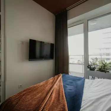 Wall with TV