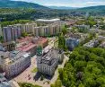 Bielsko-Biala City Hall from a bird's eye view 