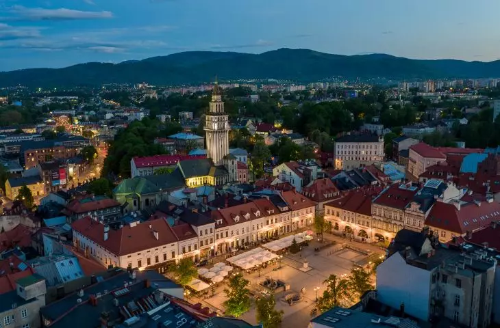 Bielsko-Biała — miasto w górach