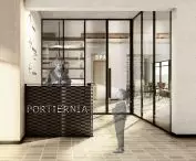 Projekt punktowca w Gdańsku, wnętrze portierni 
