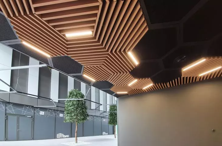 Interior of DL Center Point office building in Katowice, Poland 