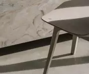 Floor detail in the reception area