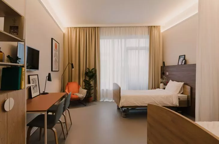 Jeden z pokoi Neurportu