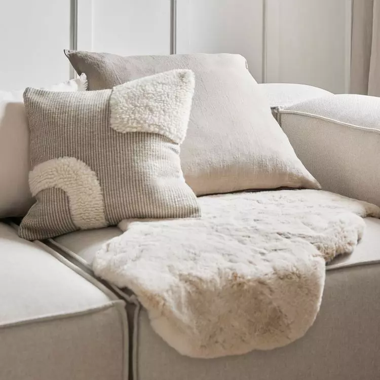 Opt for cozy materials