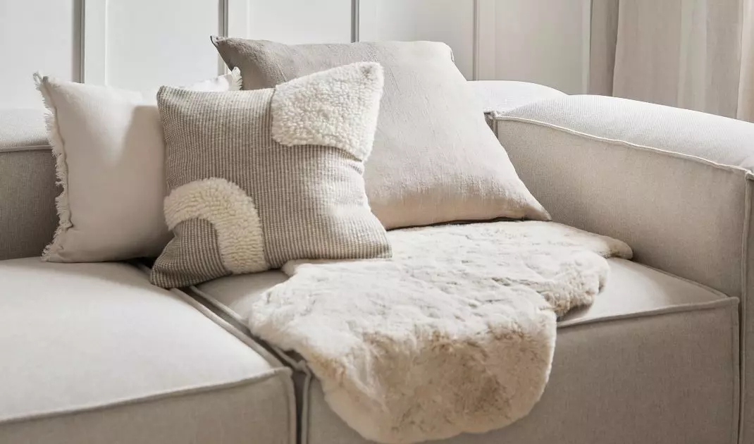 Opt for cozy materials