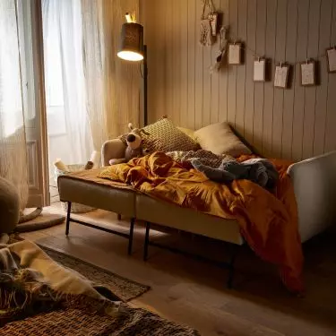 With the sleeping function, the pleasure of hosting guests can be even greater